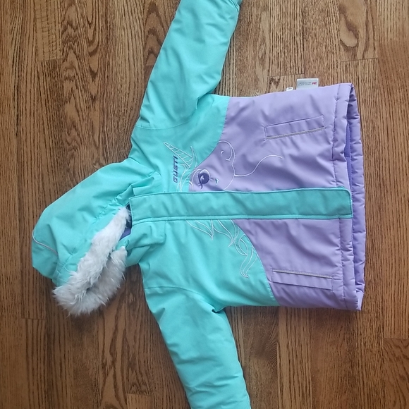 (18M) Gusti Baby Girls Matching Snowsuit ❤ Unicorn Design 🦄 - Picture 6 of 10